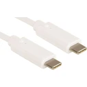 Sandberg Καλώδιο USB C Male USB C 60W Λευκό 2m
