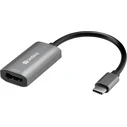 Sandberg Adapter USB-C male to HDMI female Grey