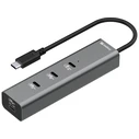 Sandberg MediaDock USB-C 5-in-1 Docking Station 4K PD, Grey