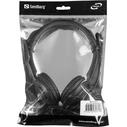 Sandberg MiniJack Headset Saver On Ear Multimedia Ακουστικά με μικρόφωνο και σύνδεση 3.5mm Jack