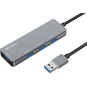 Sandberg Μετατροπέας Hub USB-A 4 Θυρών USB 3.0 Γκρι 333-67