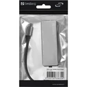 Sandberg Μετατροπέας Hub USB 4 Θυρών USB C Γκρι 336 32