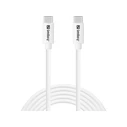Sandberg Καλώδια Δικτύου USB 2.0 Cable USB-C male USB-C 65W PD Λευκό 2m 336 53