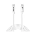 Sandberg Καλώδια Δικτύου USB 2.0 Cable USB-C male USB-C 65W PD Λευκό 2m 336 53