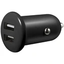 Sandberg Φορτιστής Αυτοκινήτου 10W 2.1A με 2 θύρες USB Μαύρος 340-40