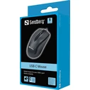 Sandberg USB-C Wired Mouse - Black (631-04)