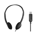 Sandberg On-Ear USB-A Multimedia Headset with Microphone (Model 825-33)