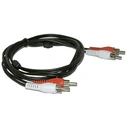 Microconnect Stereo RCA Cable 2xRCA male to 2xRCA male 5 m (AUDCC5)