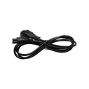 Microconnect Power Cord CEE 7/7 to IEC C5 1.8m Angled Schuko, Black