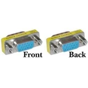 MicroConnect Μετατροπέας VGA female σε VGA female Κίτρινο 1τμχ MODH15FH15F