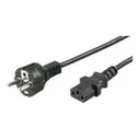 MicroConnect Power Cable Schuko IEC C13 5m Black PE020450