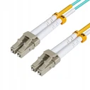 Microconnect LC/UPC-LC/UPC 30m OM3 Duplex Fibre Patch Cable MM LSZH Blue