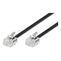 MicroConnect Καλώδια Δικτύου U/UTP Ethernet 15m Μαύρο