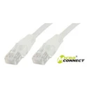 MicroConnect Network Cable Ethernet U UTP Cat 5e 0.5m White UTP5005W