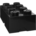 Lego Κουτί Αποθήκευσης Brick 8 - Μαύρο