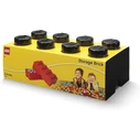Lego Κουτί Αποθήκευσης Brick 8 - Μαύρο