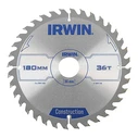 Irwin Wood Cutting Circular Saw Blade 180mm 36 Teeth (Model 1897196)