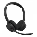 Jabra Evolve3 45 Stereo Link 390a MS Wireless On‑Ear Multimedia Headset with Microphone and Bluetooth