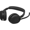 Jabra Evolve3 65 Stereo Link 390a MS Stand Wireless On‑Ear Multimedia Headset with Microphone and Bluetooth