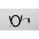 Lenovo Μετατροπείς Αντάπτορες USB C Cable W Dongle Tp Fru03x7470