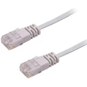 Network Cable MicroConnect Flat U UTP Cat6 10m Grey