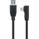 Microconnect USB-C to USB-A Cable USB 2.0 2m Black (USB3.1CA2A)
