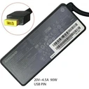 Lenovo Laptop Charger 90W 20V 4.5A with Detachable Power Cable