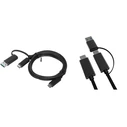 MicroConnect USB to Type C Cable Regular 3A 1m