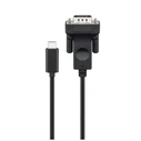MicroConnect Μετατροπέας USB-C male σε VGA Μαύρο 1.8m