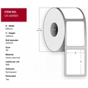 Capture Self Adhesive Labels White 100x100mm 400 pcs
