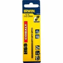 Irwin Cobalt Drill Bit with Cylindrical Shank for Metal 3.5x70mm