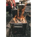Robens Firewood Stove - Portable Wood Camping Stove 22.5 x 22.5 x 27.5 cm, Model 690244