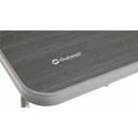 Outwell Coledale M Τραπέζι Αλουμινίου Πτυσσόμενο για Camping 100x68 cm, Ύψος 56–72 cm, Γκρι