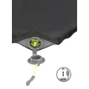 Outwell Αυτοφούσκωτο Διπλό Υπόστρωμα Camping 67x120cm Πάχους 3cm Μαύρο