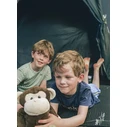 Outwell Self-Inflating Half-Double Camping Mat 66x75x7.5 cm Black