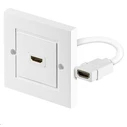 Microconnect Πρίζα HDMI σε Λευκό Χρώμα HDMWALL1