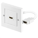Microconnect Πρίζα HDMI σε Λευκό Χρώμα HDMWALL1