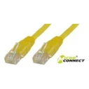 MicroConnect Network Cable Ethernet U UTP Cat 5e 10 m Yellow