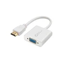 MicroConnect Converter HDMI VGA male to HDMI VGA female White HDMVGA1