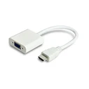 MicroConnect Converter HDMI VGA male to HDMI VGA female White HDMVGA1