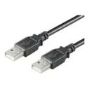 MicroConnect Καλώδιο USB 2.0 USB-A male - USB-A male Μαύρο 5m