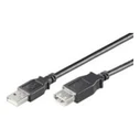 MicroConnect Adapter USB-A to USB-A 0.3 m Black