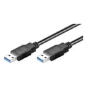MicroConnect Network Cable USB3.0 A A 1m Black