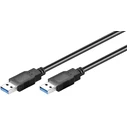 MicroConnect Network Cable USB3.0 A A 1m Black