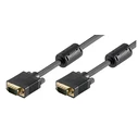 MicroConnect Καλώδιο VGA male VGA male Μαύρο 10m