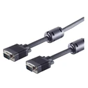 MicroConnect Καλώδιο VGA male VGA male Μαύρο 10m