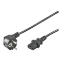 MicroConnect Network Cables Schuko Schuko Cable 0.5m Black PE010405