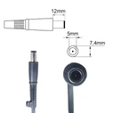 HP Laptop Charger 120W (18.5V, 6.5A) with Detachable Power Cord - MPN 693709-001