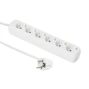Microconnect Πολύπριζο 6 Θέσεων με Διακόπτη και Καλώδιο 3m (GRU0063WA)