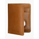dbramante1928 BILLUND - AirTag Slim Wallet (Leather) - Brown
